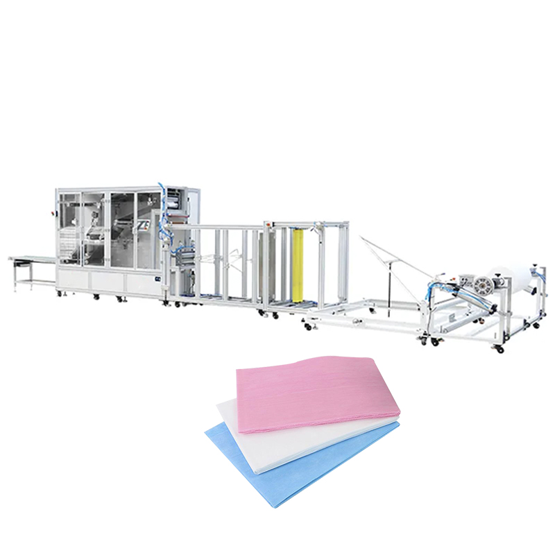 High Speed Full Automatic Disposable Bed Sheet Making Machine(Three in -one )