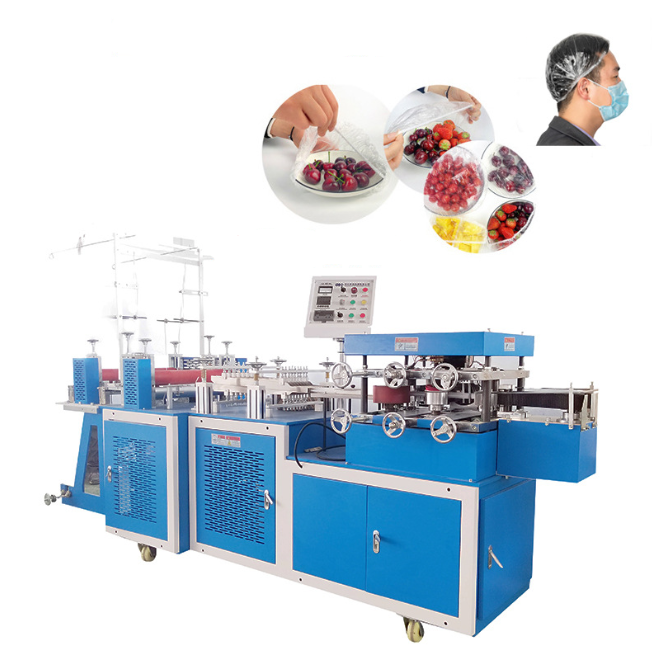 Fully Automatic High Speed Plastic Wrap Cover Making Machine