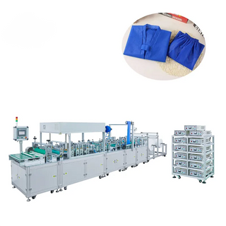 High Speed Fully Automatic Medical Gown Making Machine